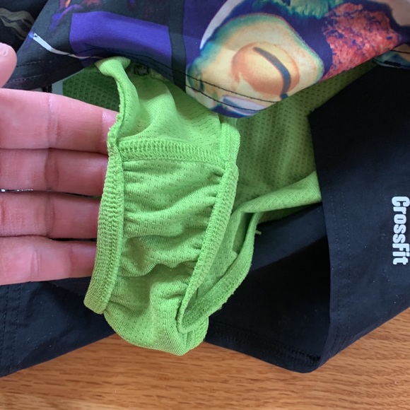 Reebok crossfit games shorts avacado delta boardshort bathing suit bottom XCF - Picture 5 of 11